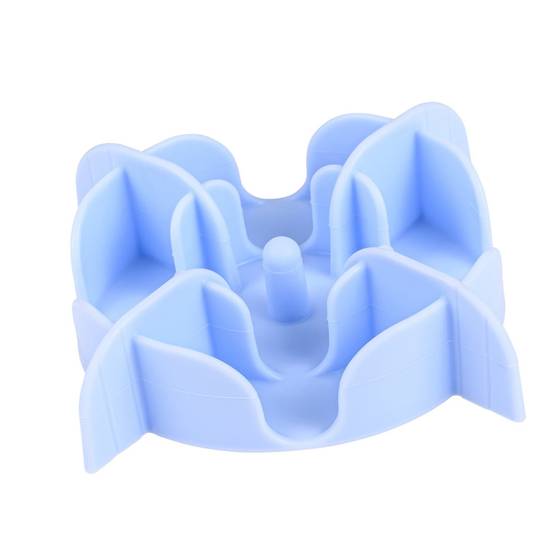 Zolux - Support anti glouton S ø 13.5 cm bleu silicone pour petit chien - Image 3