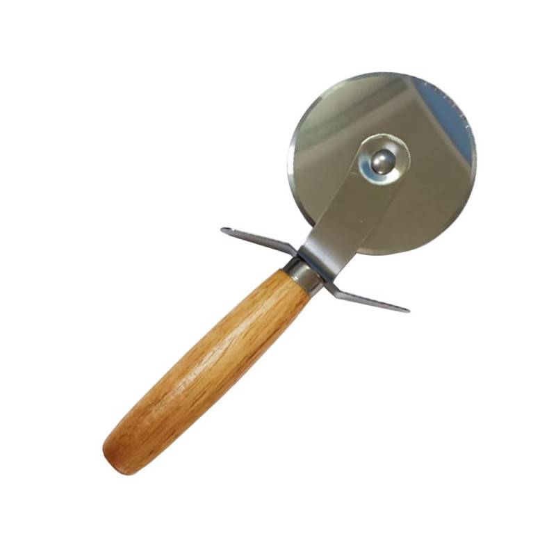 Le Marquier - Roulette à Pizza Le Marquier Api003 Marron Et Inox - Imagen 1