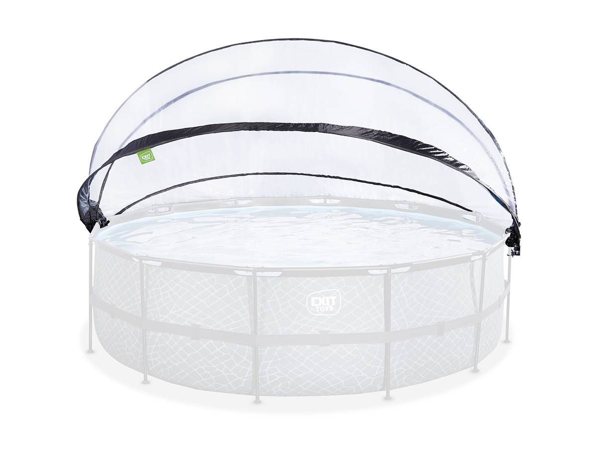 Exit Toys - Dôme pour piscine tubulaire ronde de Ø 4,75 à 4,95 m - Exit Toys
