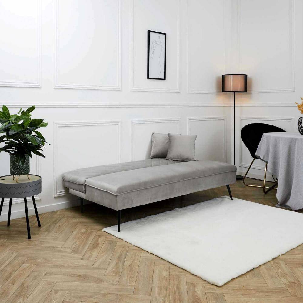 The Home Deco Factory - Canapé convertible en tissu Diane - Image 2