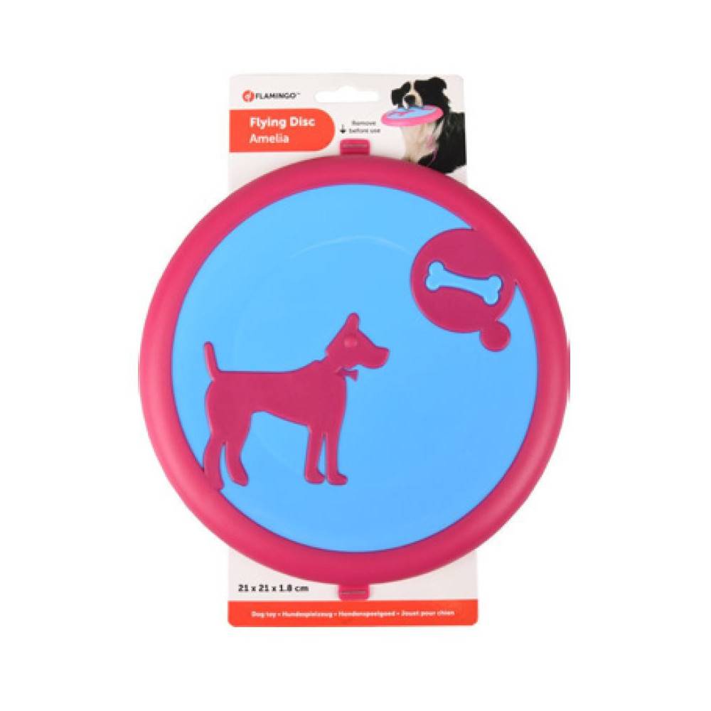 Flamingo - Disque Volant AMELIA ø 22 cm jouet pour chien - Imagen 3