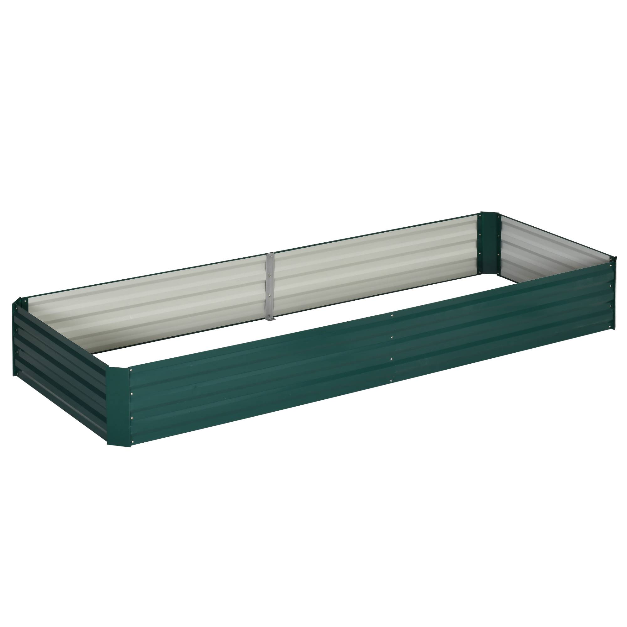 PANGIVO - Carré potager acier vert foncé 241 x 90.5 x 30 cm - PANGIVO - Image 1
