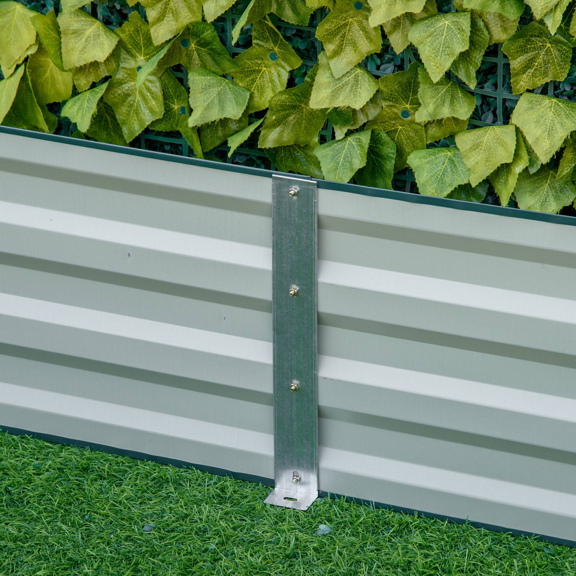 PANGIVO - Carré potager acier vert foncé 241 x 90.5 x 30 cm - PANGIVO - Image 10