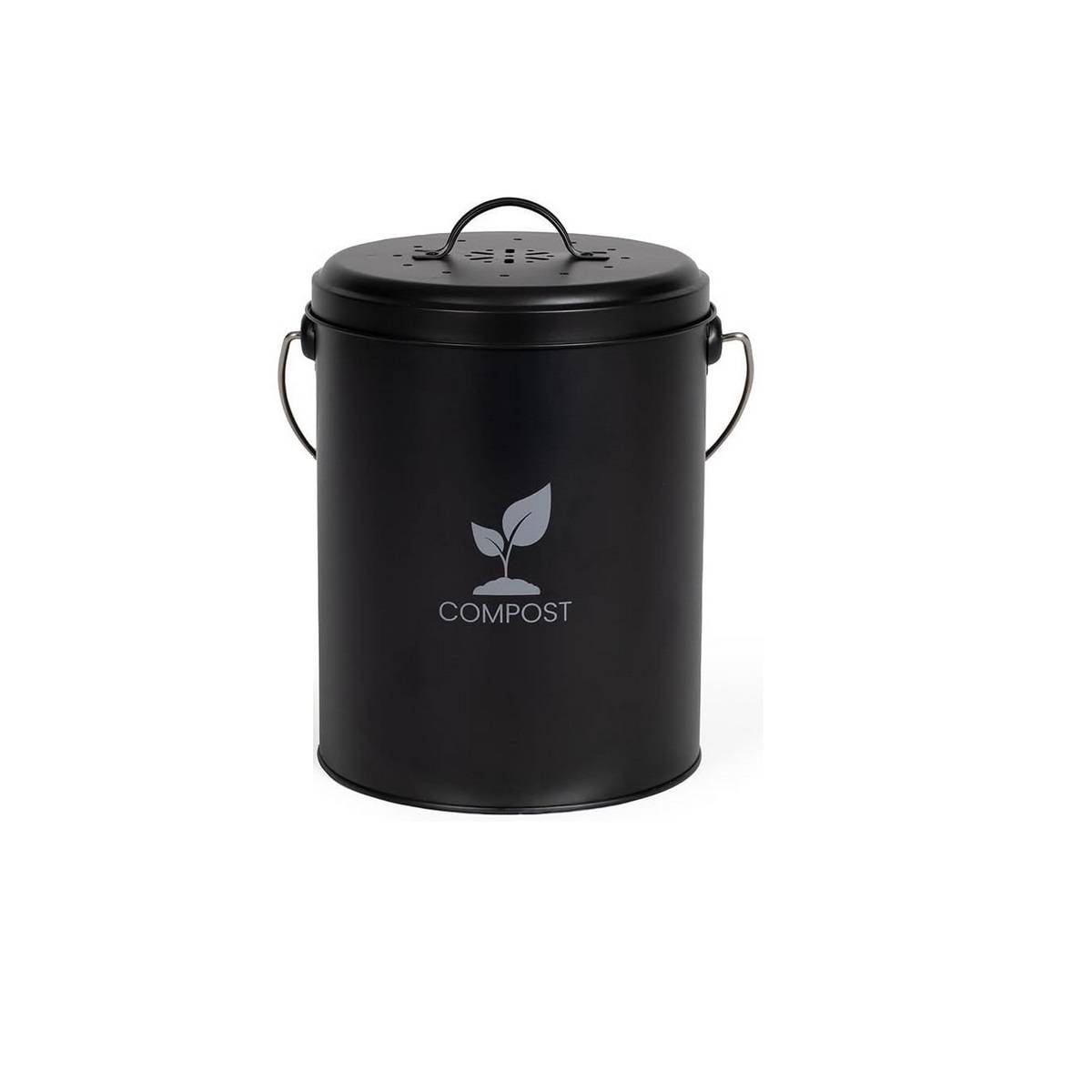 Livoo - Seau à compost de cuisine 6l noir MES154N Livoo - Image 2
