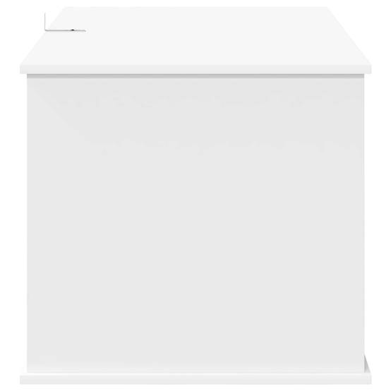Maison pour chat bois d'ingénierie blanc 85 x 55 x 50.5 cm, Poids:25.28kg - PANGIVO - Image 7