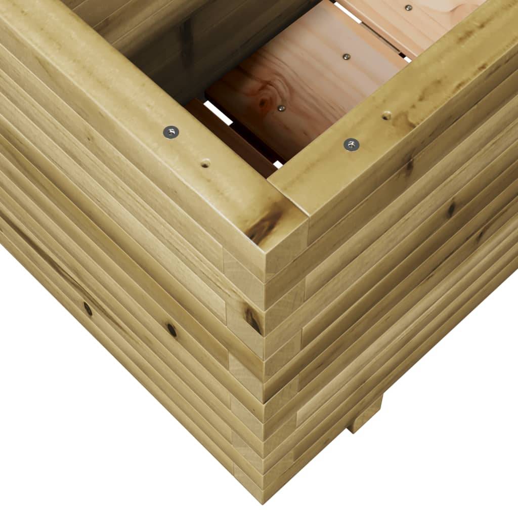 Maison Chic - Jardinière, Bac à fleurs, Pot de fleurs 110x40x49,5 cm bois de pin imprégné - Imagen 8