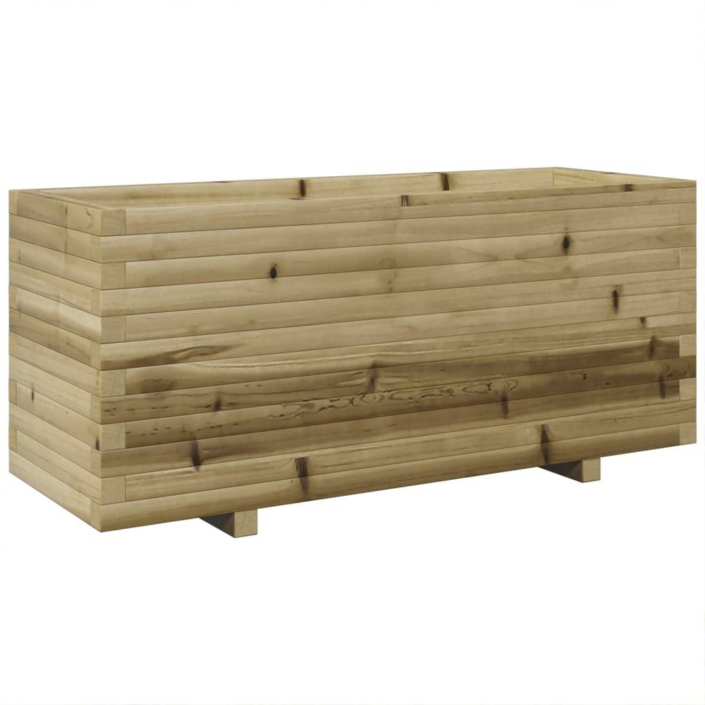 Maison Chic - Jardinière, Bac à fleurs, Pot de fleurs 110x40x49,5 cm bois de pin imprégné - Imagen 7