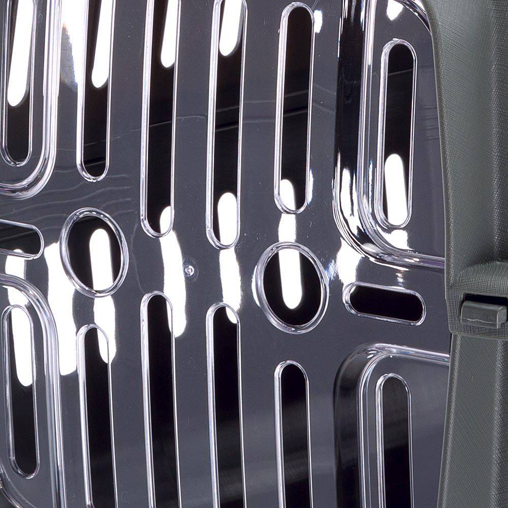 Ferplast - Ferplast Caisse de Transport Chat, Cage de Transport pour Chiens Petits et Chats jusqu'à 5 Kg, Porte Transparente Antichoc, Fentes d'aération, 32 x 47 - Imagen 7