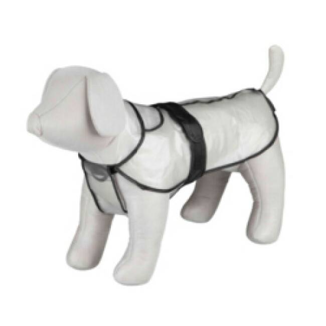 Trixie - Imperméable Tarbes en PVC Trixie pour chiens Taille L Longueur 60 cm Tour de ventre 52/76 cm