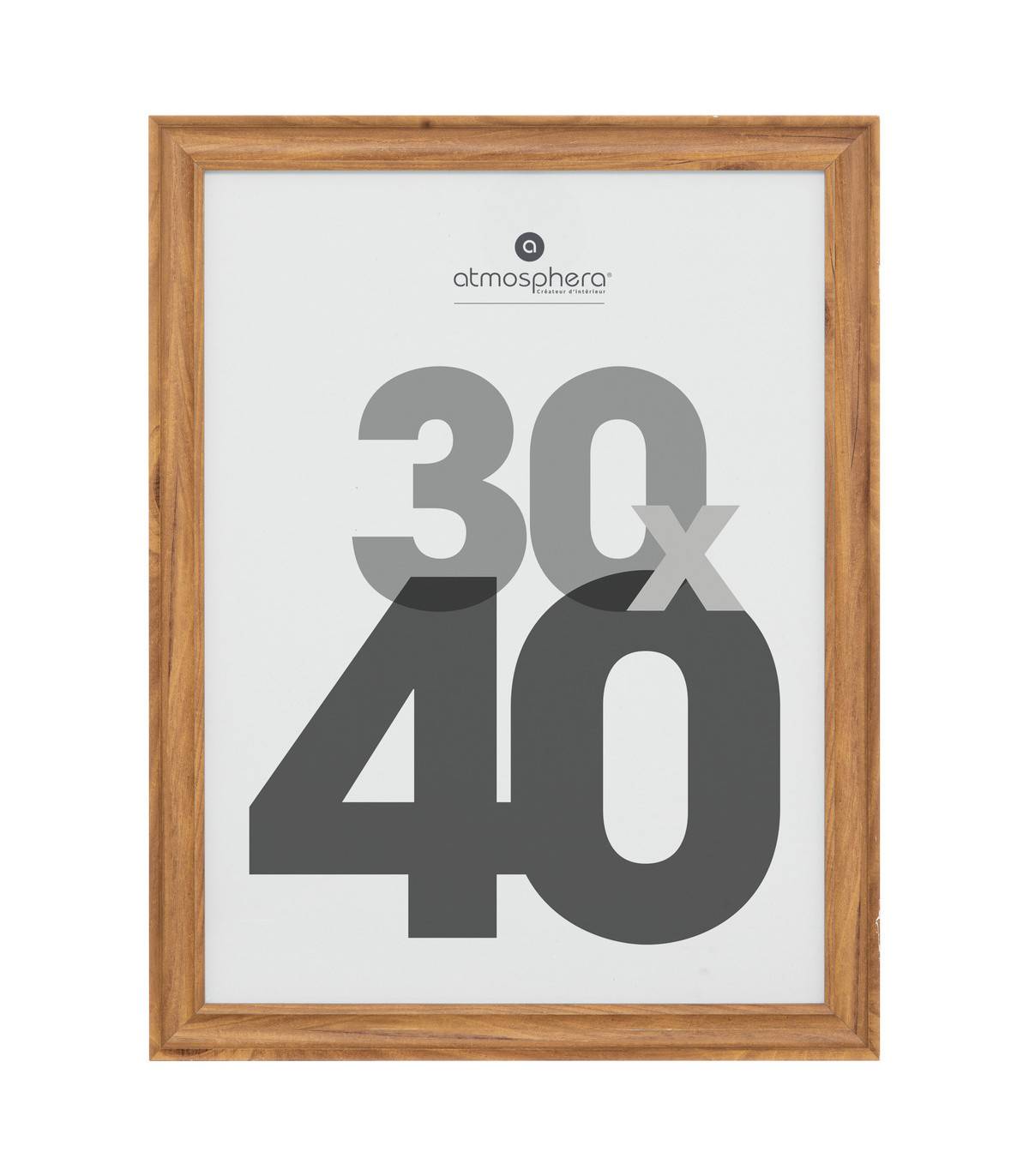 Cadre photo Naturel pour Photo 30 x 40 cm - Image 1
