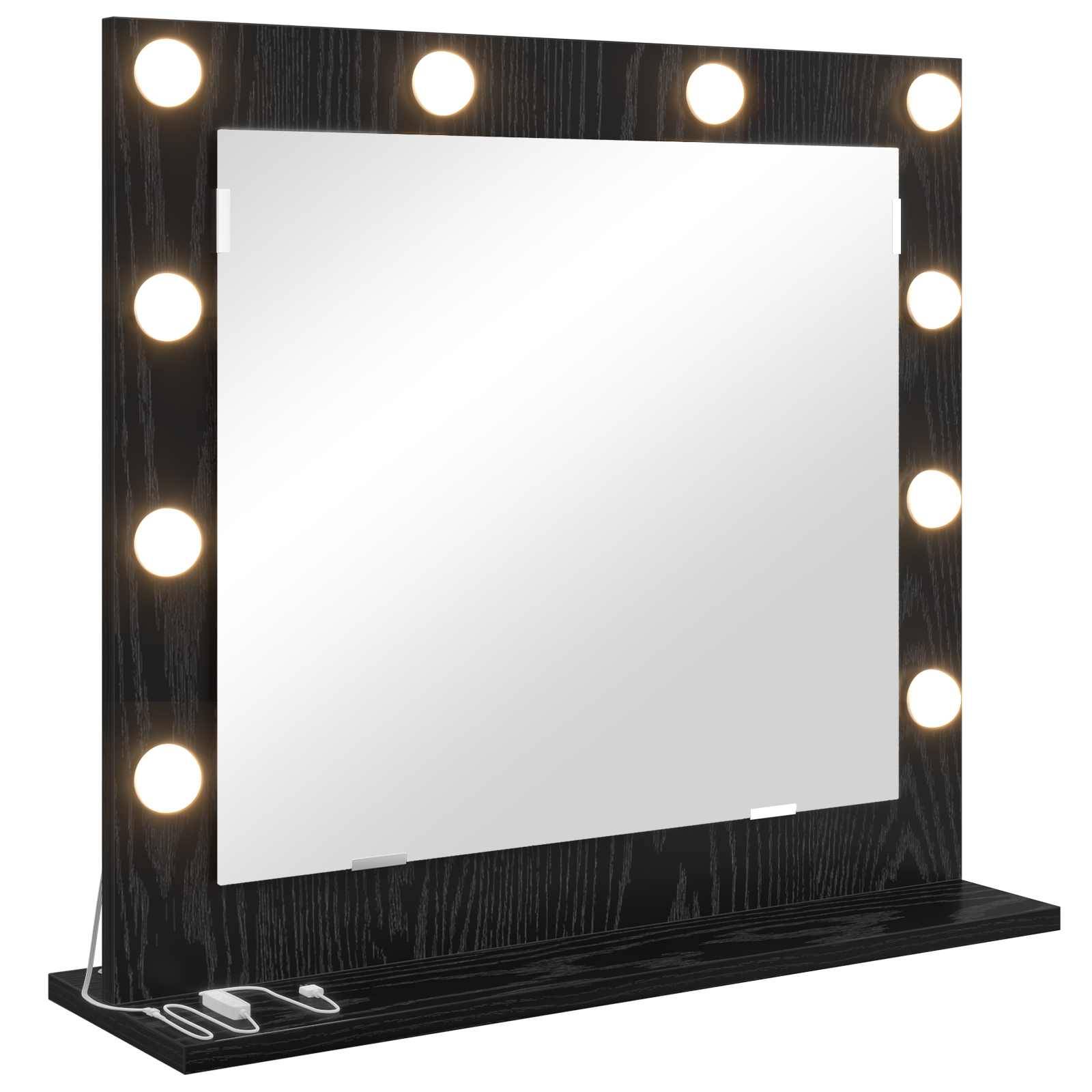 Maison Chic - Miroir de vanité Rectangulaire Chêne noir 60 x 55 x 18 cm Maison Chic - Image 1