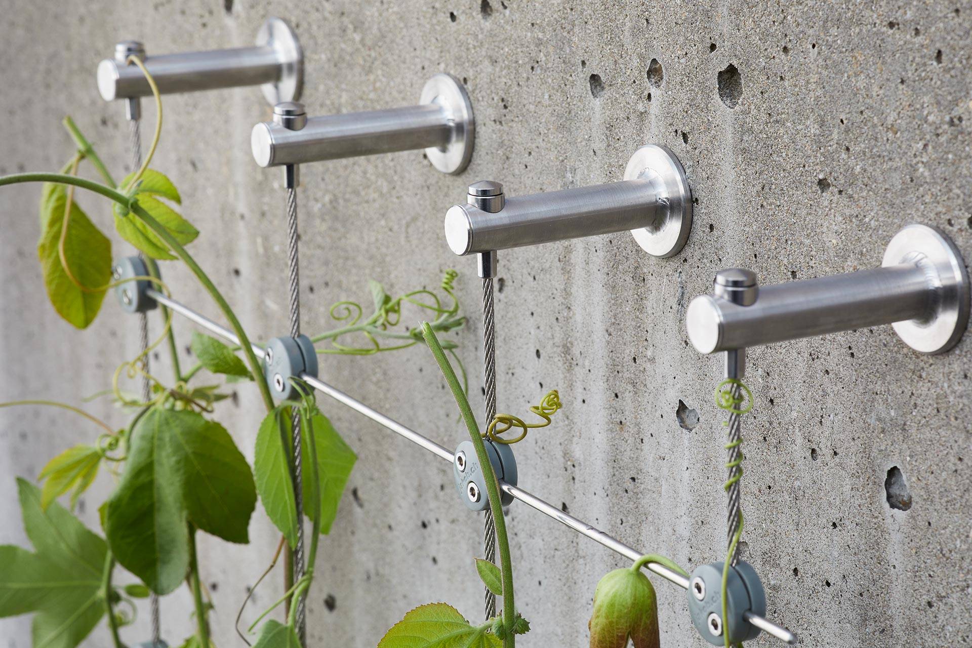 Autre - Greenkit 4 Support plantes grimpantes treillis acier inoxydable 960 X 2000mm Jakob Rope Systems - Image 3