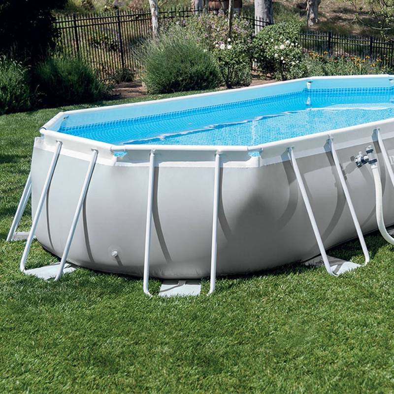 Piscine tubulaire Prism Frame ovale 6,10 x 3,05 m Intex - Image 5