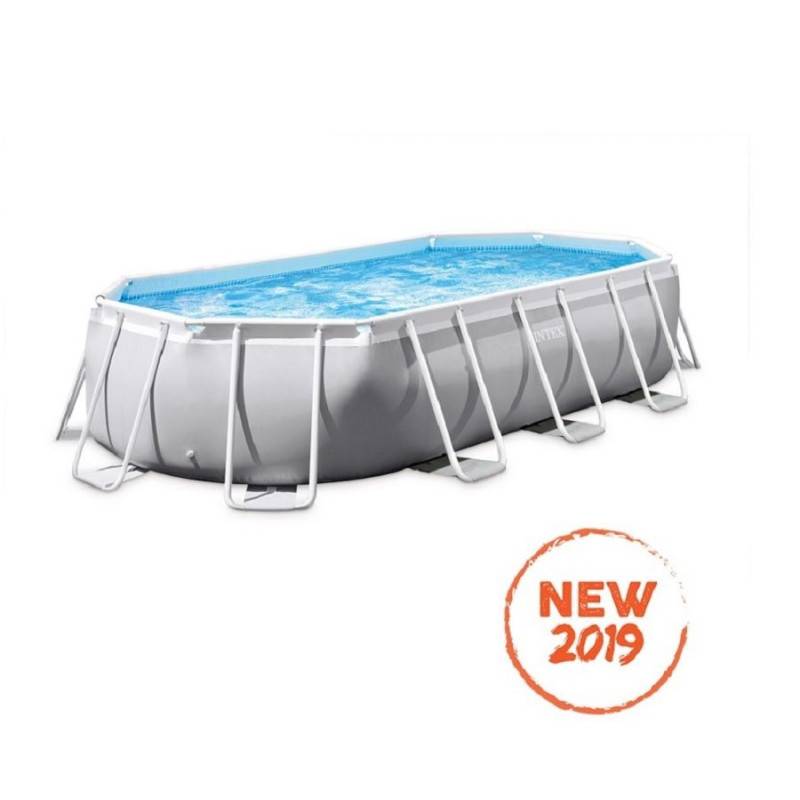Piscine tubulaire Prism Frame ovale 6,10 x 3,05 m Intex - Image 8