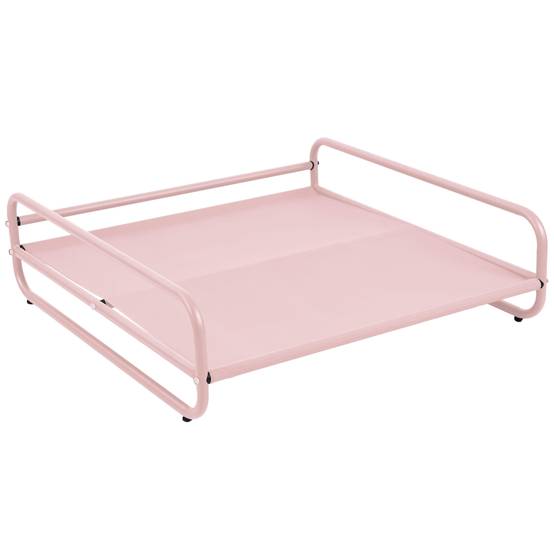 Oviala - Pouf pour salon de jardin modulable avec structure rose poudré Mixi - Oviala - Image 6