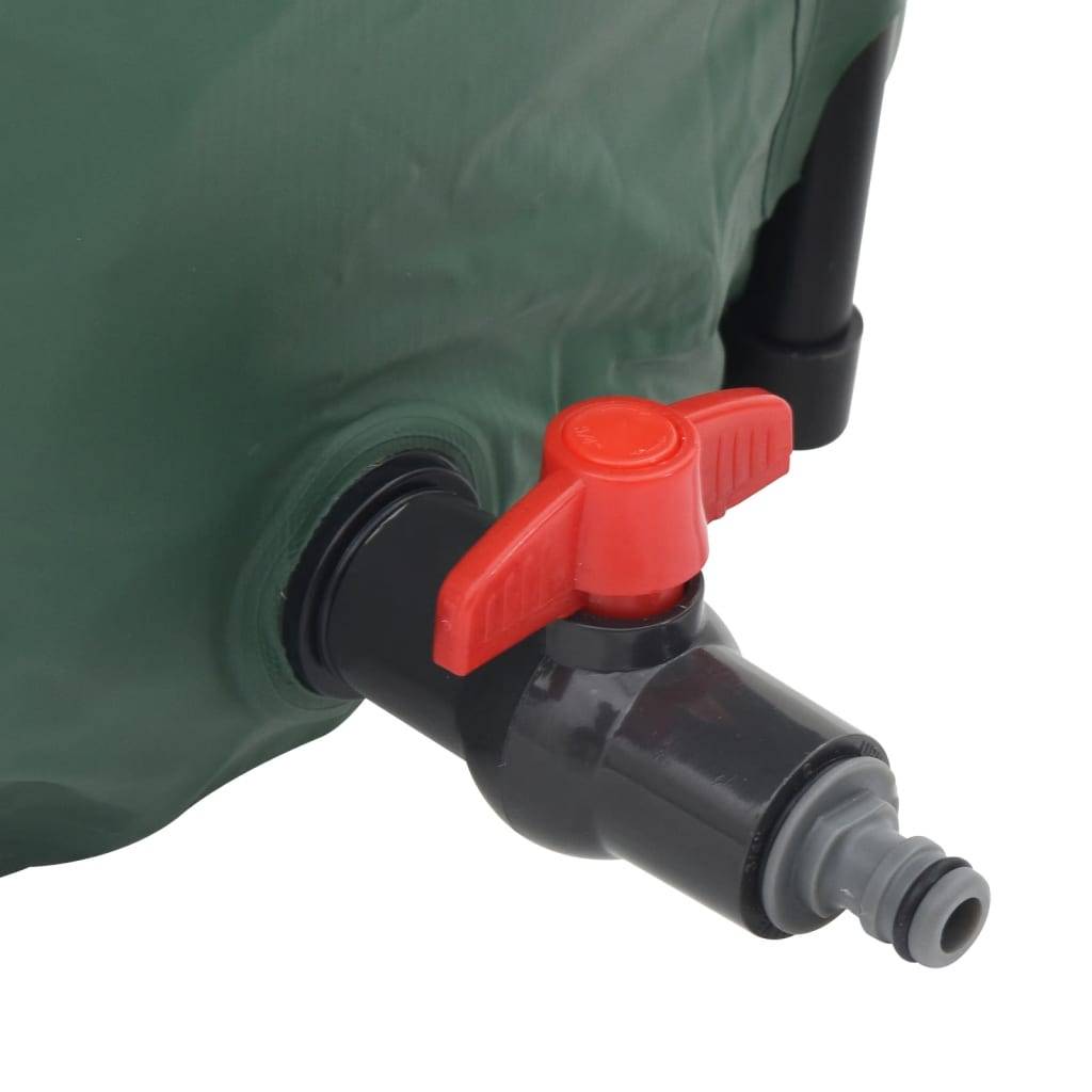 PANGIVO - Récupérateur d'eau de pluie pliable PVC vert foncé 120 x 120 x 120 cm - PANGIVO - Image 8