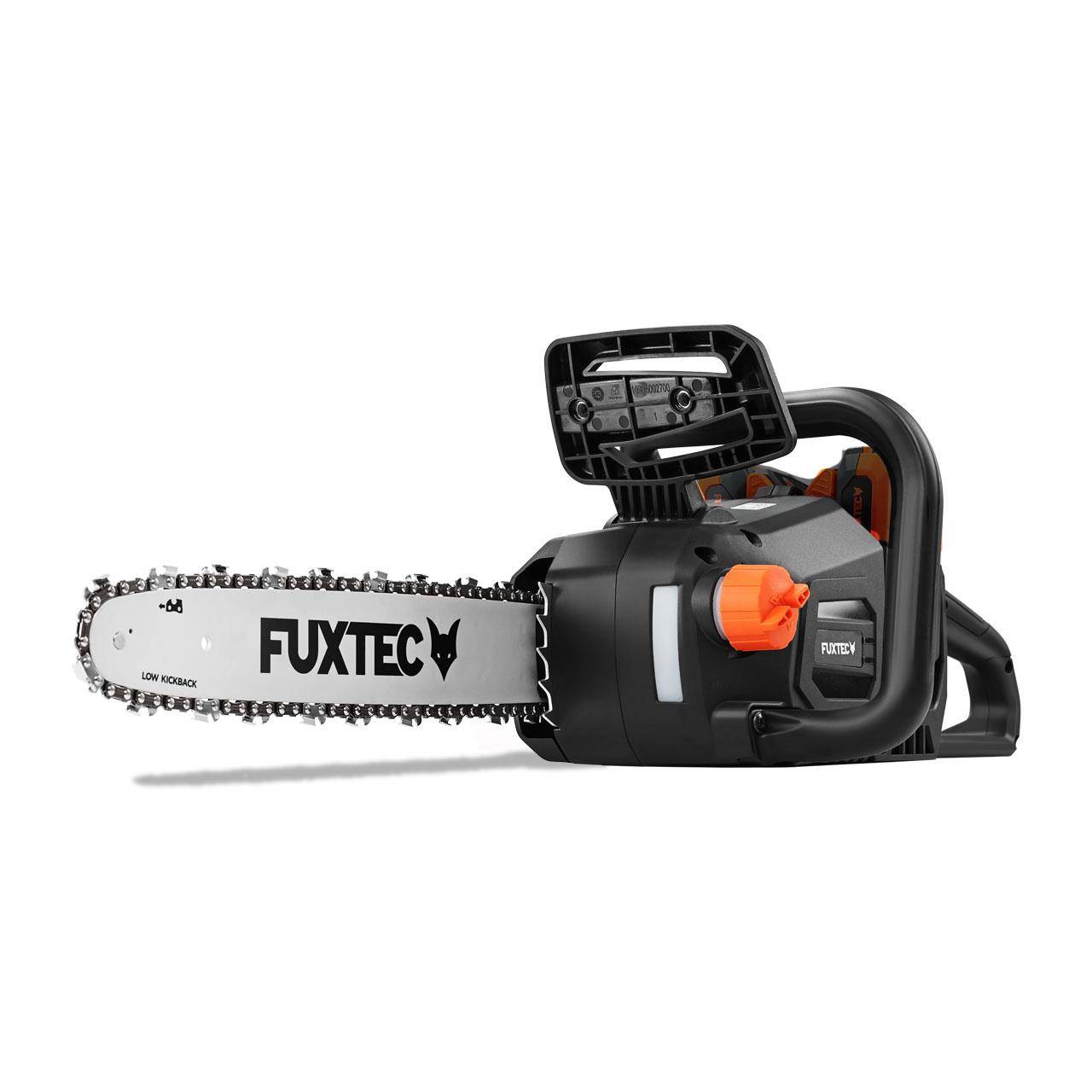 Tronçonneuse batterie sans fil 2x20V - FUXTEC  FX-E2KSSET - longueur de coupe 35cm, sans batterie ni chargeur - Image 3