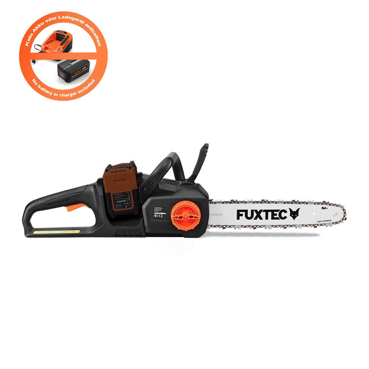 Tronçonneuse batterie sans fil 2x20V - FUXTEC  FX-E2KSSET - longueur de coupe 35cm, sans batterie ni chargeur - Image 1