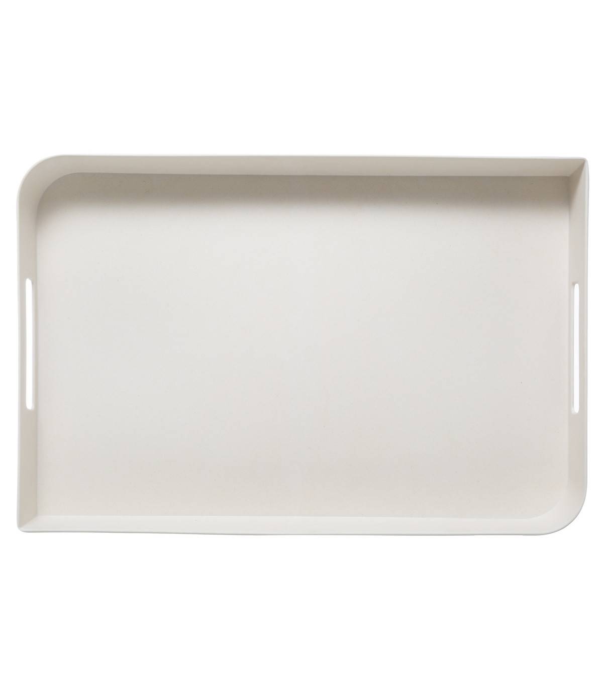 Plateau en Mélamine 45 x 30 cm Blanc - Imagen 2