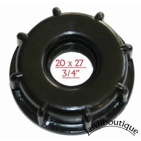 Robinet en laiton avec raccord (S60X6) pour cuve IBC - Image 6