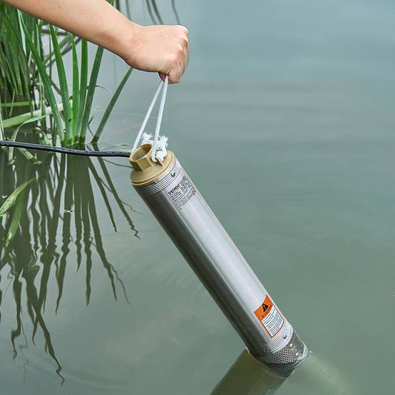 VEVOR Pompe immergée à eau pour puits profond acier inox 550 W 65 L/min 85 m - Image 8