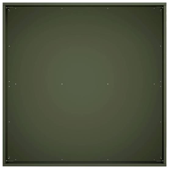 Vidaxl - Cache-pot de jardin 2 pc Vert olive 40 x 40 x 20 cm vidaXL 8004987 - Image 6