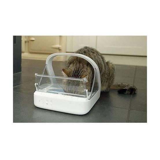 SUREFLAP - Distributeur de nourriture à puce électronique Surefeed, pour chat et petit chien, ouverture RFID, couvercle transparent - SUREFLAP - Image 6