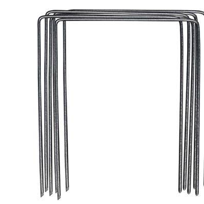 Ribimex - Lot de 50 agrafes pour toile de paillage 25 cm - Imagen 2