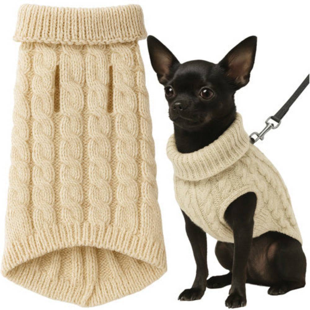 Entrepotbrico - Vêtements pour chien/chat taille S beige Purlov - Image 1