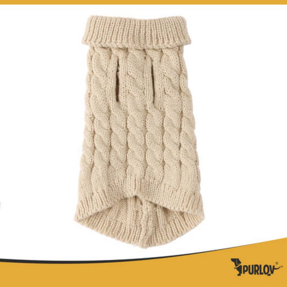 Entrepotbrico - Vêtements pour chien/chat taille S beige Purlov - Image 4