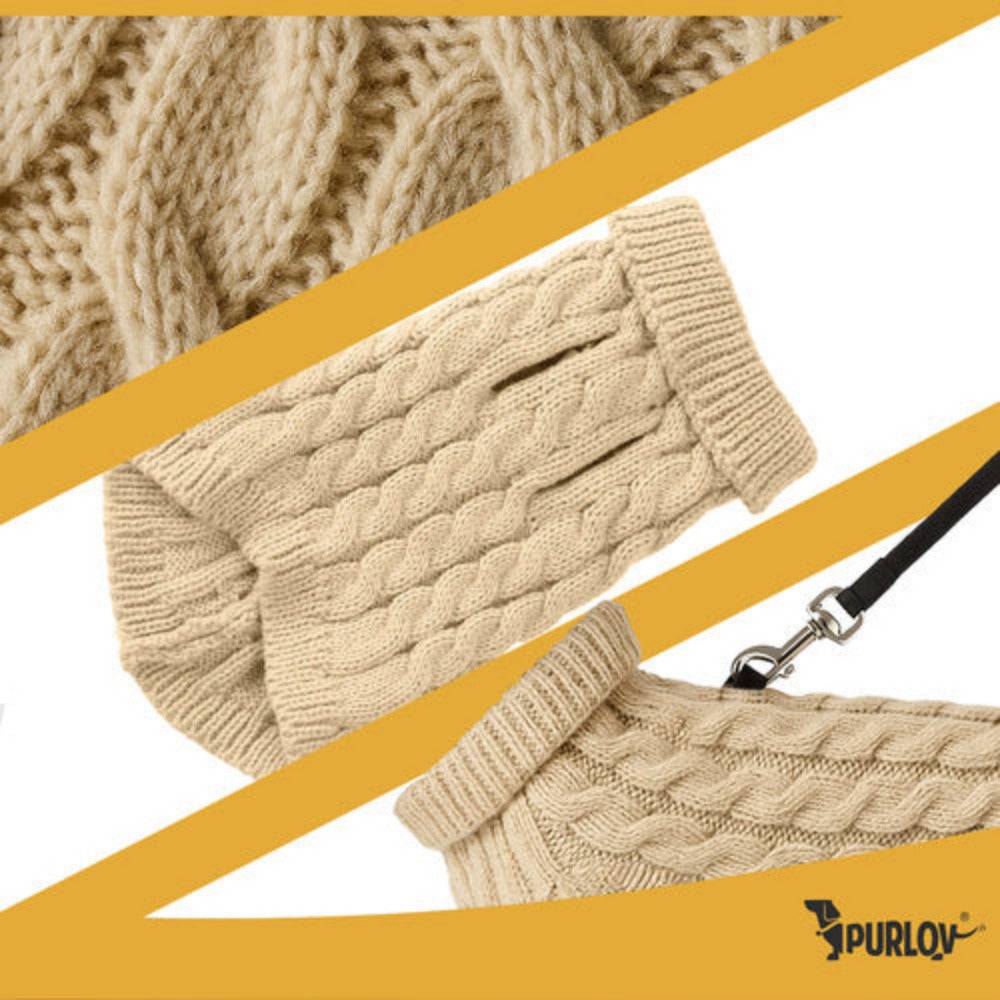 Entrepotbrico - Vêtements pour chien/chat taille S beige Purlov - Image 5