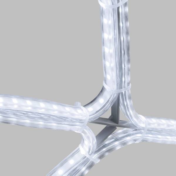 Lotti - Flocon de neige lumineux 50CM 384 LED blanc froid flash extérieur Lotti - Imagen 6