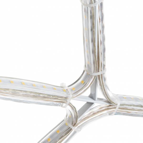 Lotti - Flocon de neige lumineux 50CM 384 LED blanc froid flash extérieur Lotti - Imagen 5