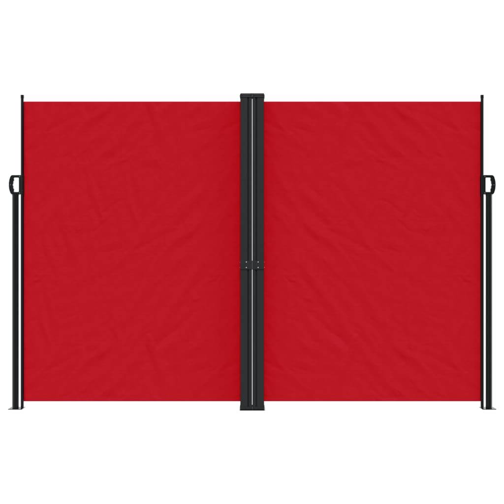 Store banne | Auvent latéral rétractable Rouge 220x1200 cm Maison Chic - Image 3
