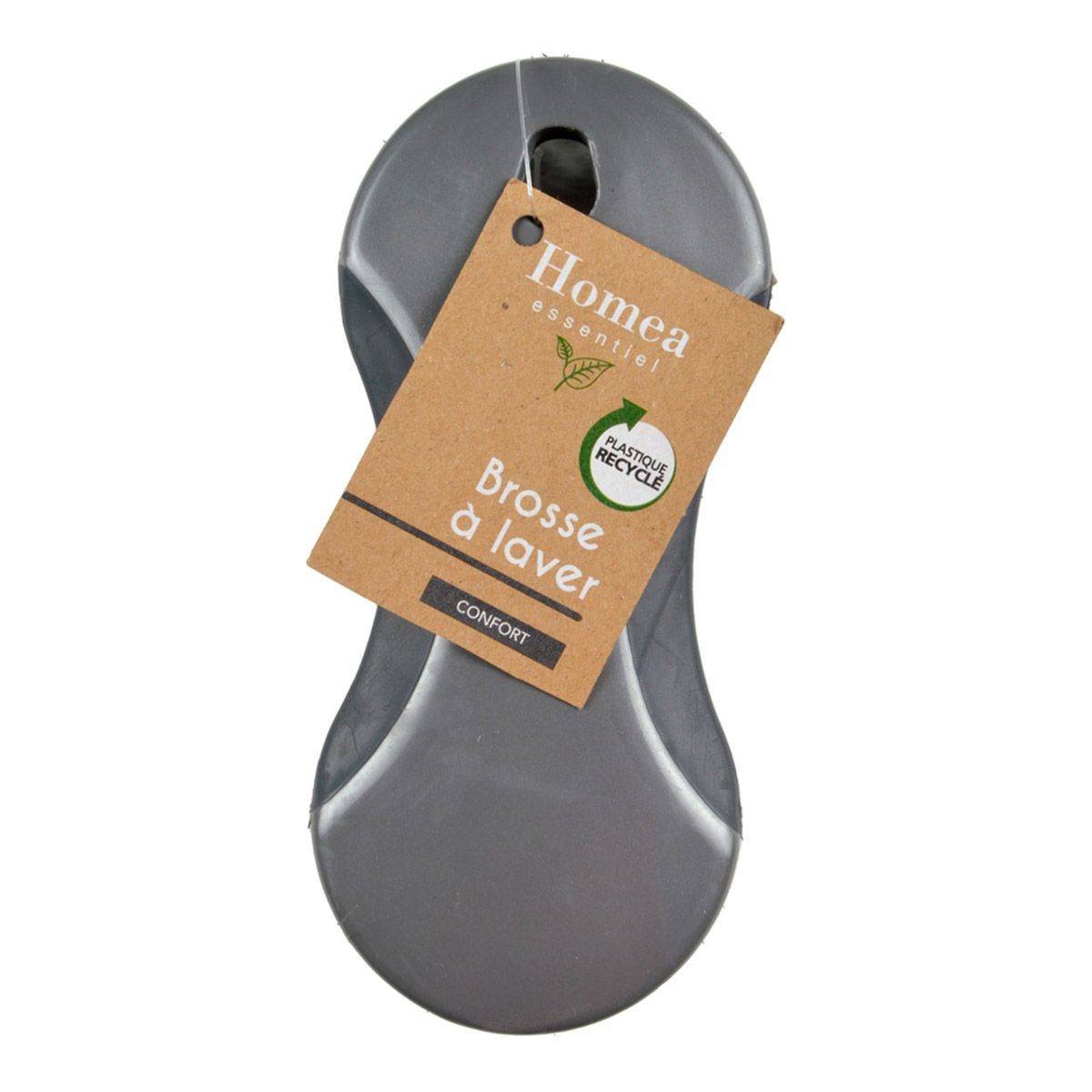 Brosse à Laver "Ménage Confort" 17cm Gris - Imagen 2