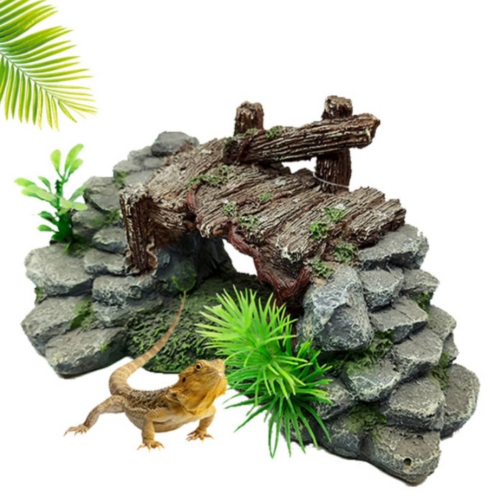 Pont en résine pour aquarium IntiMeg