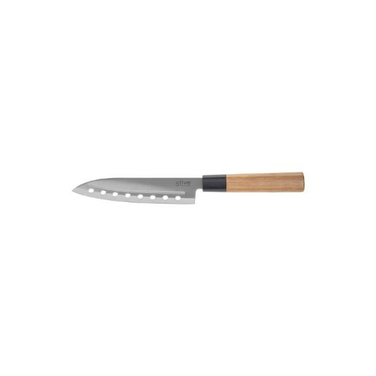 Couteau Santoku en Bambou "Java" 30cm Naturel - Image 2