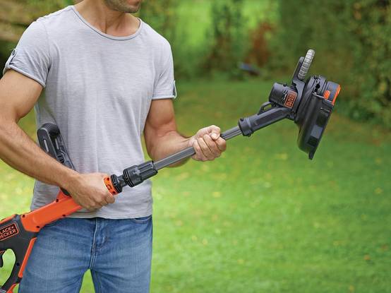 Coupe bordure sans fil - 28cm - BLACK+DECKER - 1 batterie 18V 2.0Ah + chargeur - STC1820EPC-QW - Image 8