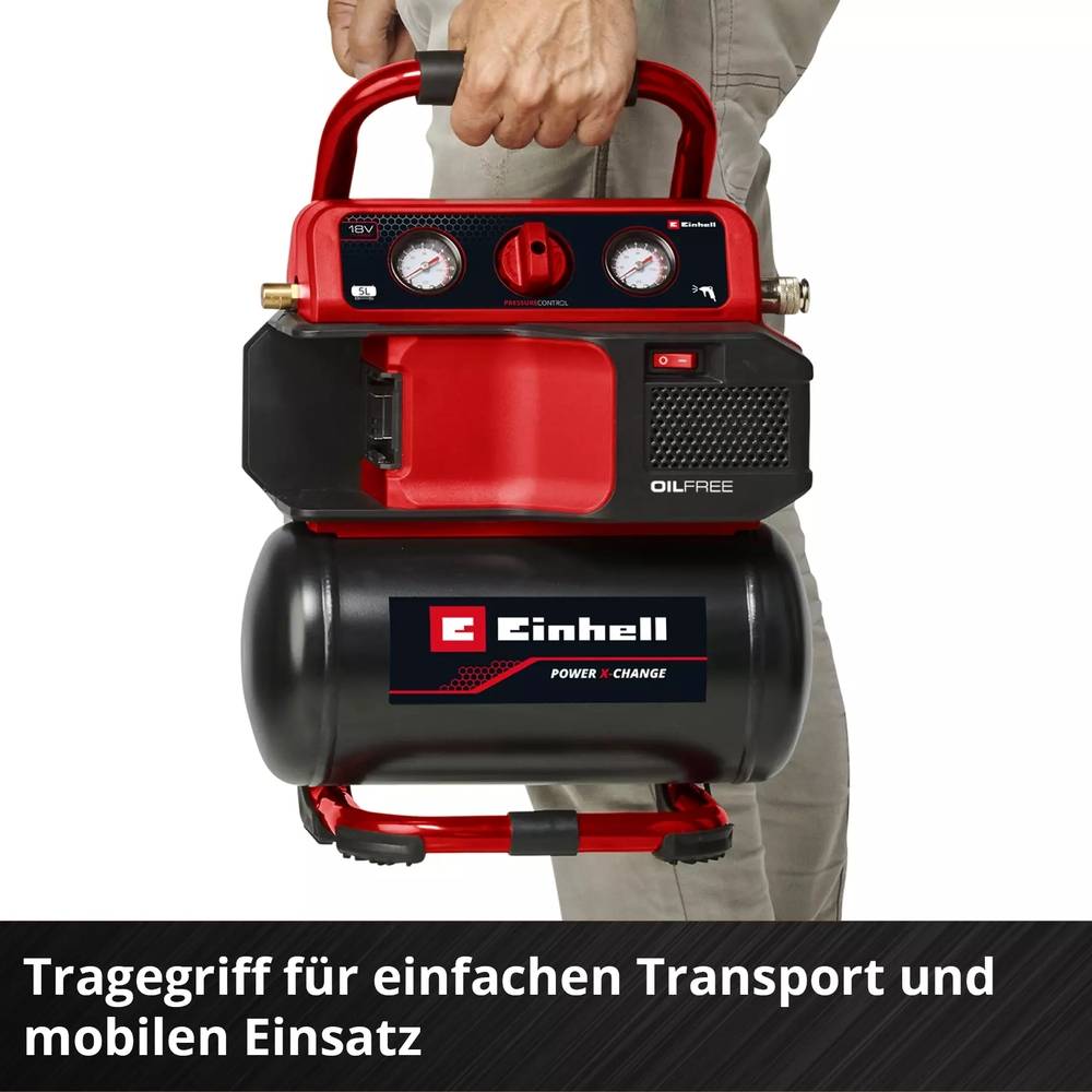 Einhell - Compresseur sans fil  TE-AC 18/75 Li OF-Solo Einhell - Image 4