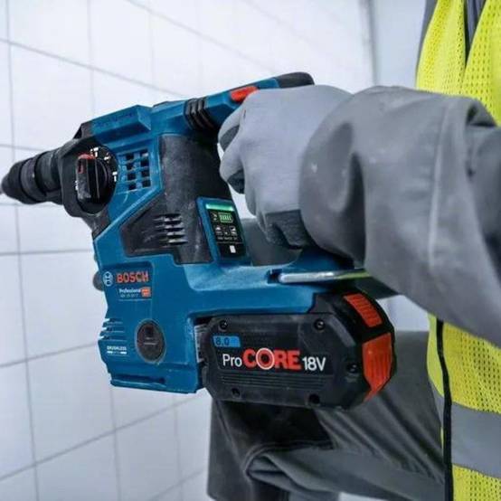 Bosch - Perforateur burineur 18V GBH 18V-28 CF - BOSCH - Sans batterie, ni chargeur - L-BOXX - 611921001 - Image 4