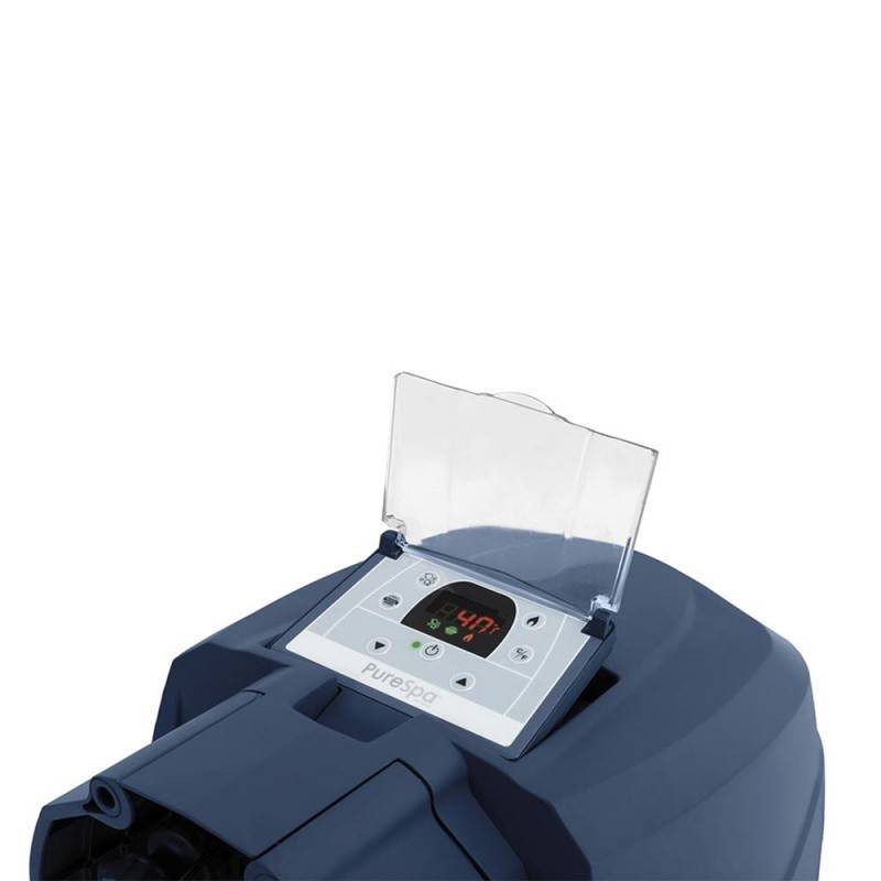 Spa gonflable 6 places bulles et leds Blue navy Intex - Imagen 8