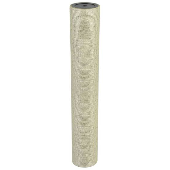 Poteau à griffer sisal beige 8 x 8 x 50 cm - PANGIVO - Image 1