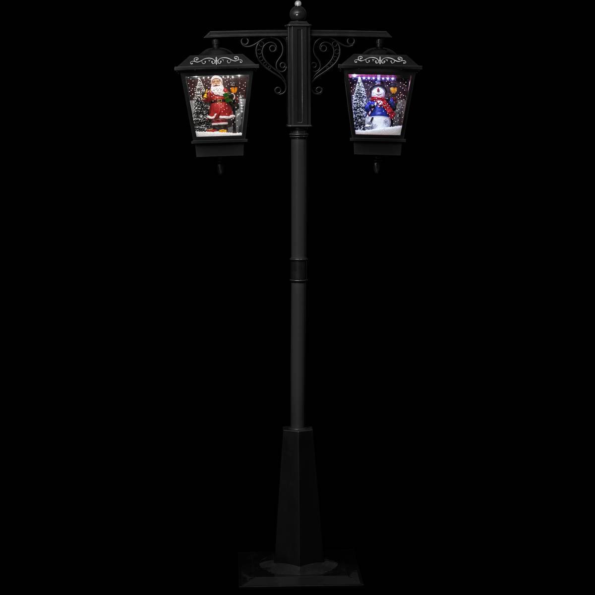 Fééric Lights & Christmas - Décoration Interne Lanterne x2 LM/MS Noir - Feeric Lights & Christmas