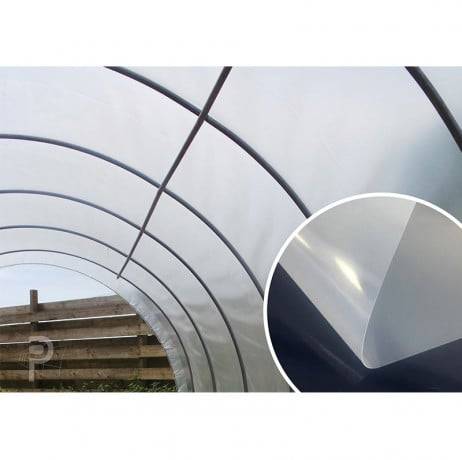 Plastidis - Bâche de serre thermique Plasticlair 200 microns incolore - Long 9.50 m, Larg 10.50 m - Imagen 3