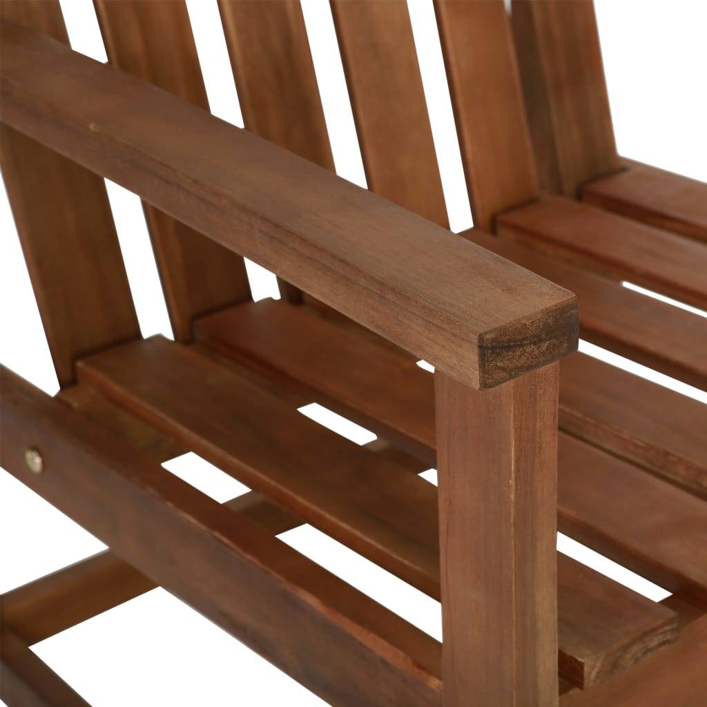 Vidaxl - Chaises de jardin lot de 2 Bois d'acacia solide vidaXL 44033 - Imagen 5