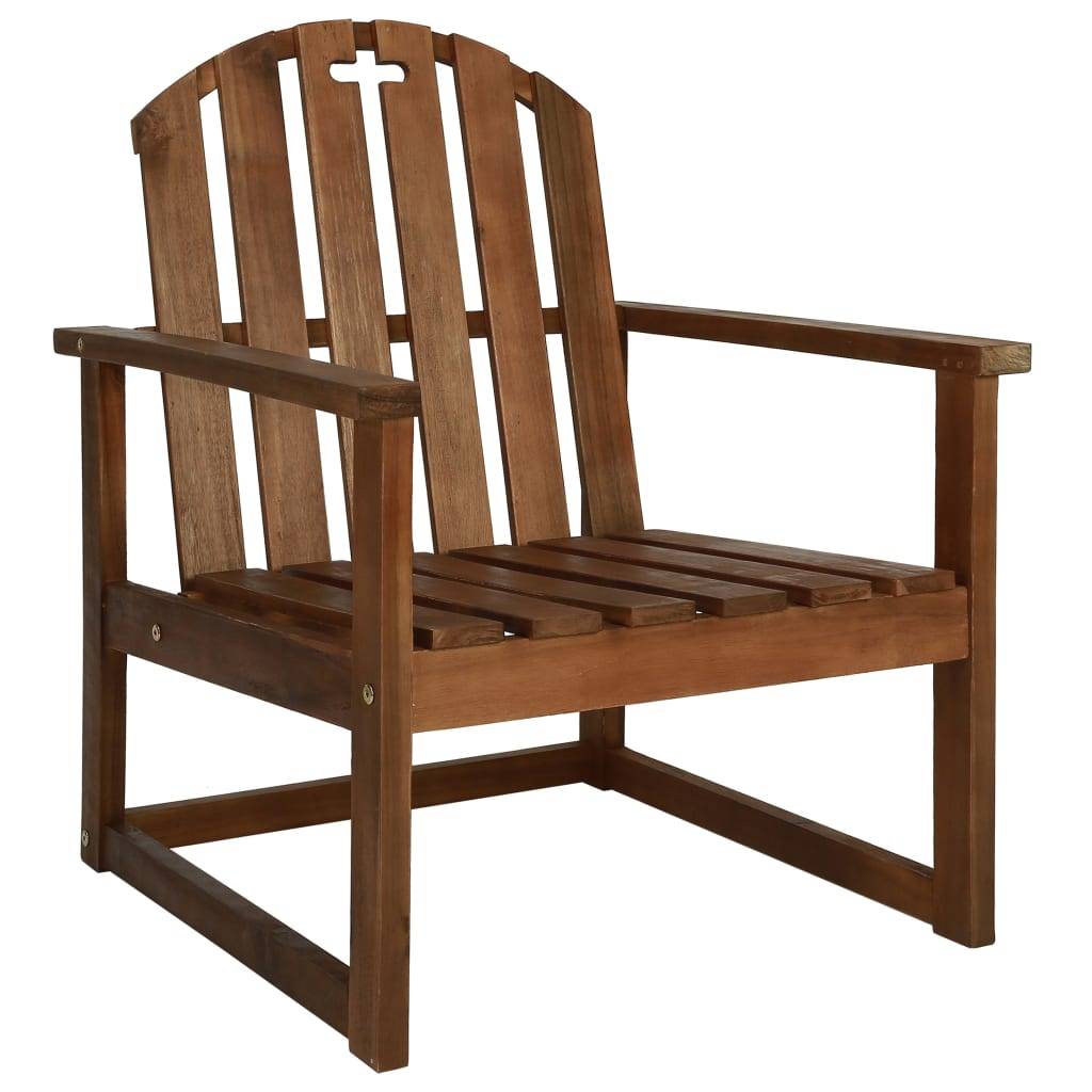 Vidaxl - Chaises de jardin lot de 2 Bois d'acacia solide vidaXL 44033 - Imagen 2
