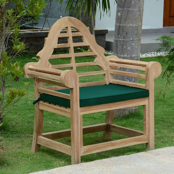 Teck'Attitude - Coussin Vert pour fauteuil Marlborough - TECK'Attitude - Imagen 2