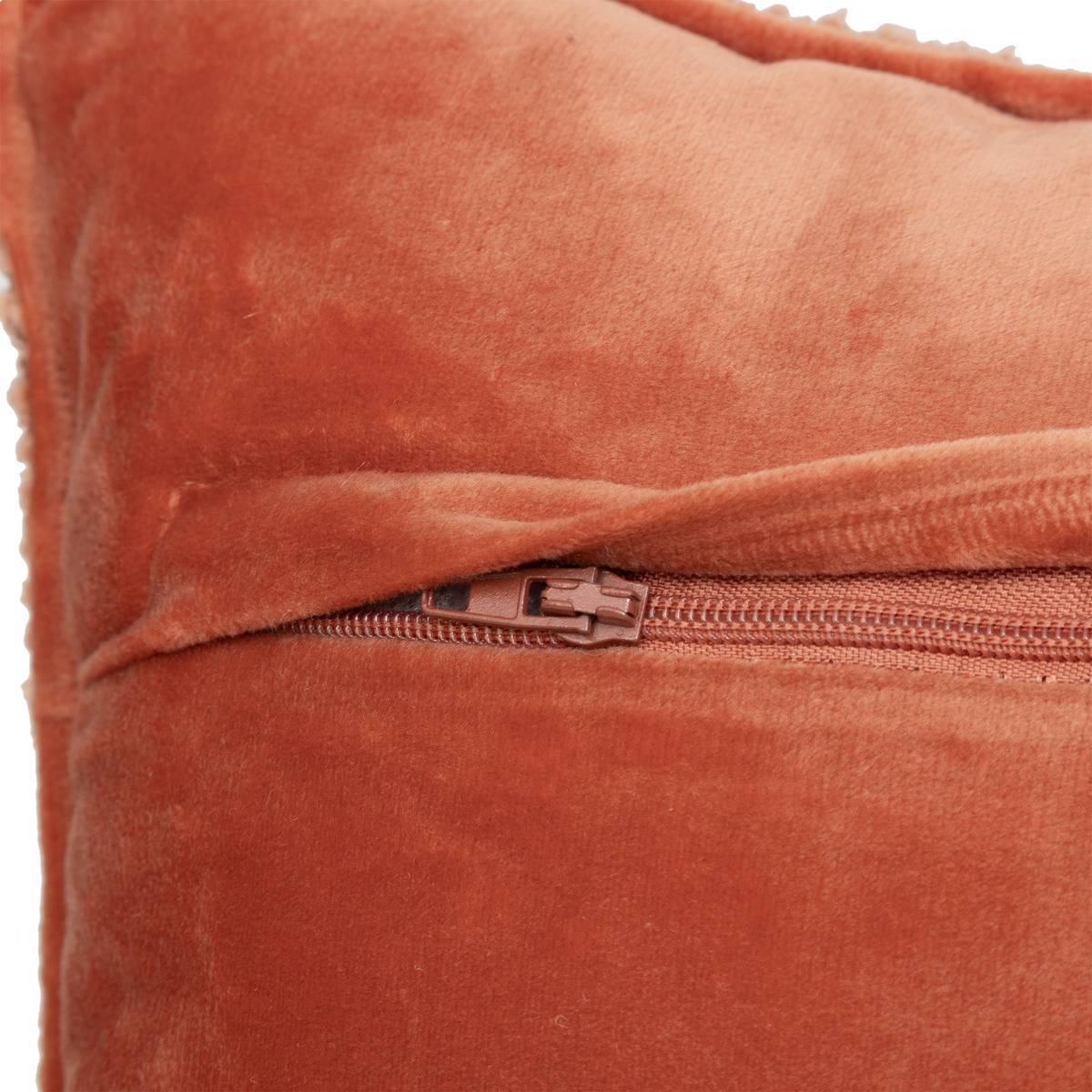 Atmosphera - Coussin bouclette Soana terracotta 30x50cm - Atmosphera Créateur d'intérieur - Imagen 5