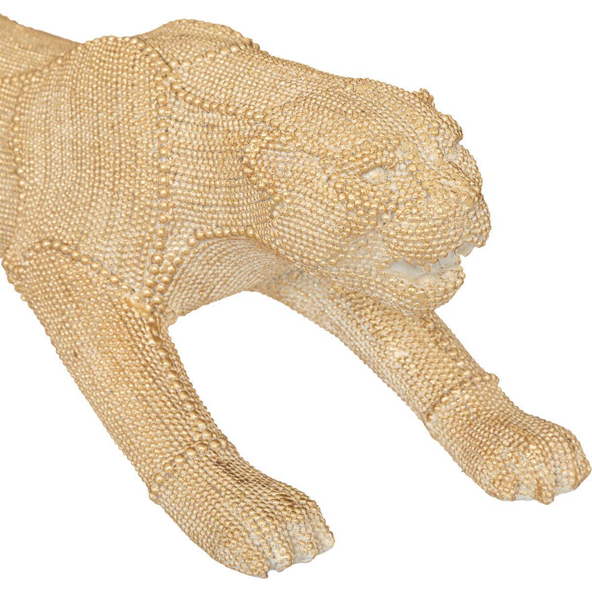Atmosphera - Statuette panthère résine doré H15cm - Atmosphera Créateur d'intérieur - Image 2