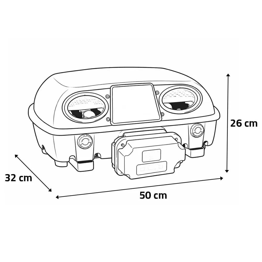 Couveuse automatique Egg Tech SUPER 24 + humidificateur Nebula River Systems - Image 4